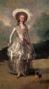 Francisco Goya Marquise of Pontejos oil painting artist